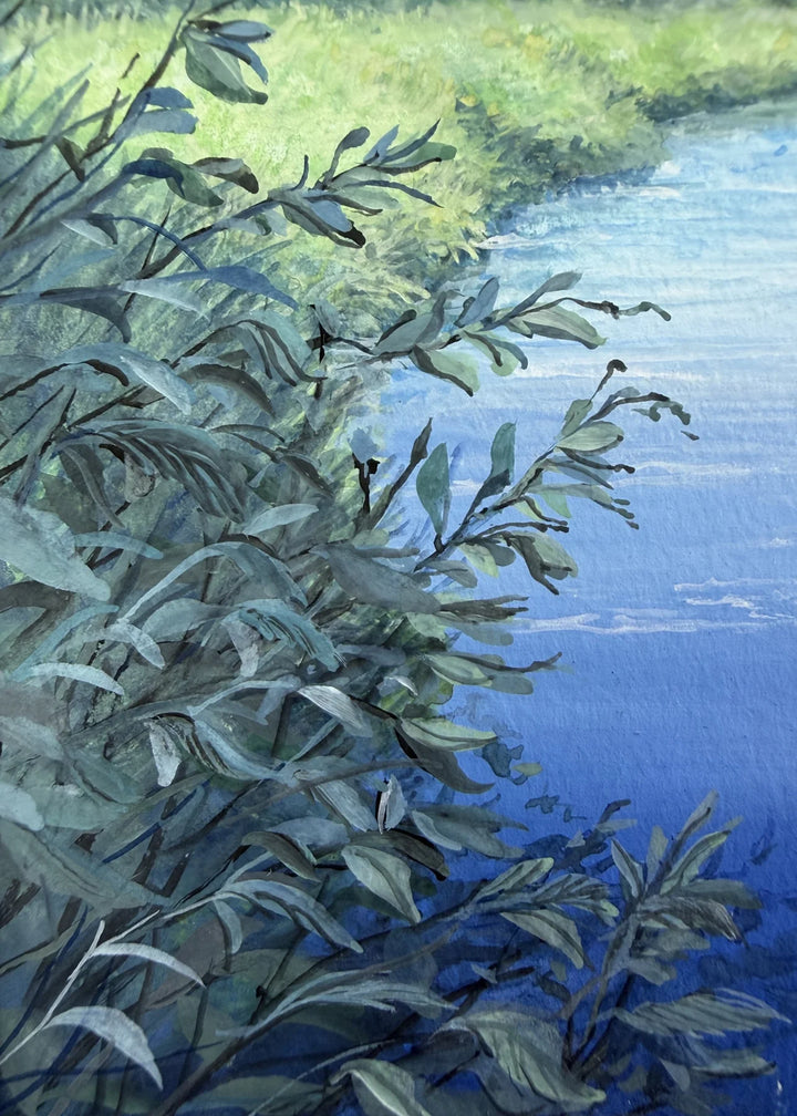 シリーズ 水面（原画）／亀井則道｜アート絵画・販売通販WASABI(ワサビ)