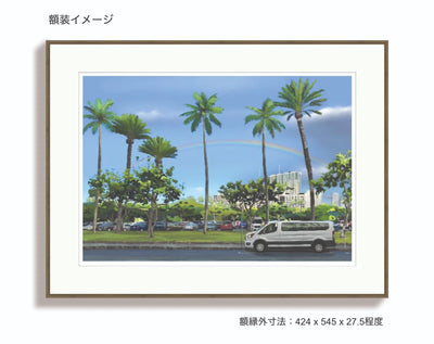 After the rain  (ハワイワイキキにて）