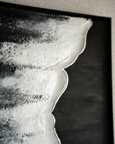 【Beach -black-】50×40cm