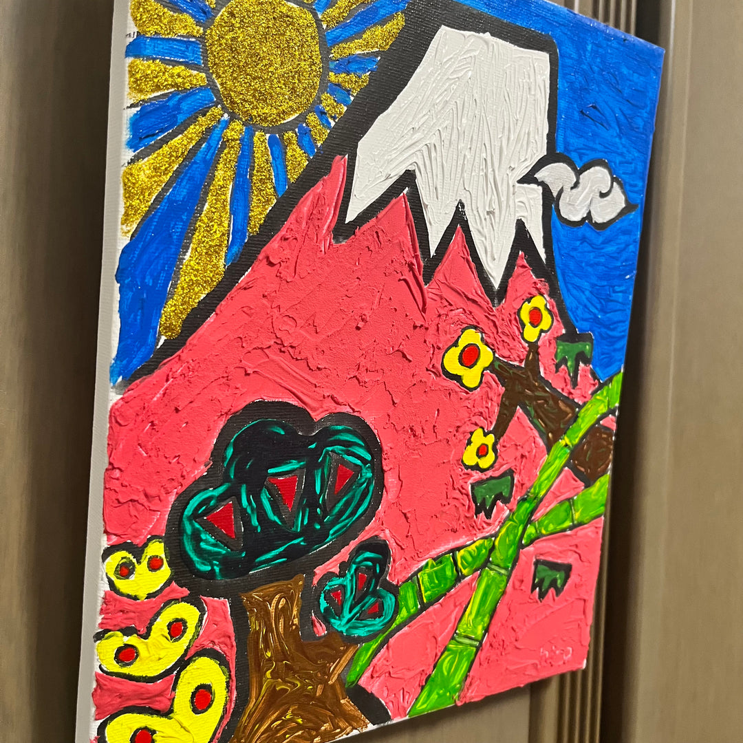 ご利益富士／ひろゆき｜アート絵画・販売通販WASABI(ワサビ)