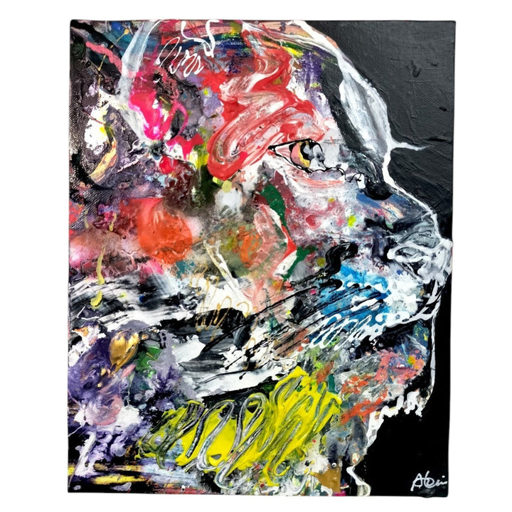 アート絵画 まっすぐ／碧見うみ｜アート絵画・販売通販WASABI(ワサビ)