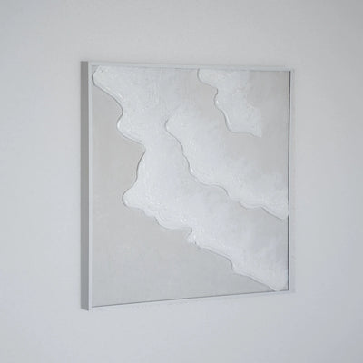 【Beach 40×40cm】ホワイトフレーム