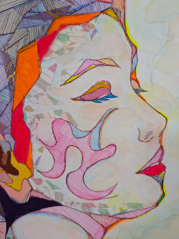 アート　絵画 祈りの結晶／kira｜アート絵画・販売通販WASABI(ワサビ)