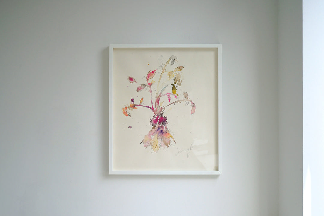 Flourish -芽吹く命-／Kayo Nomura｜アート絵画・販売通販WASABI(ワサビ)