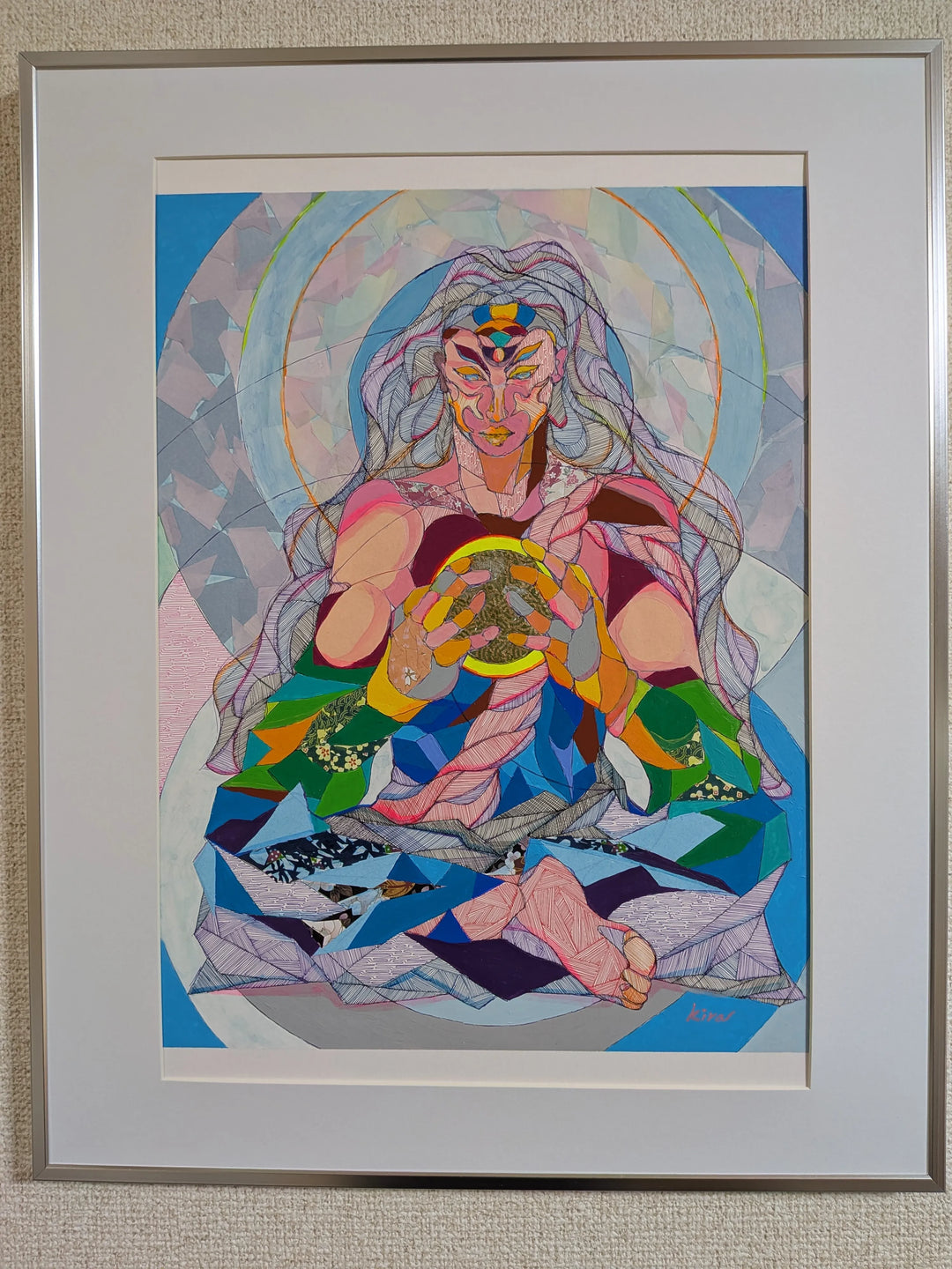 静かなる創造／kira｜アート絵画・販売通販WASABI(ワサビ)