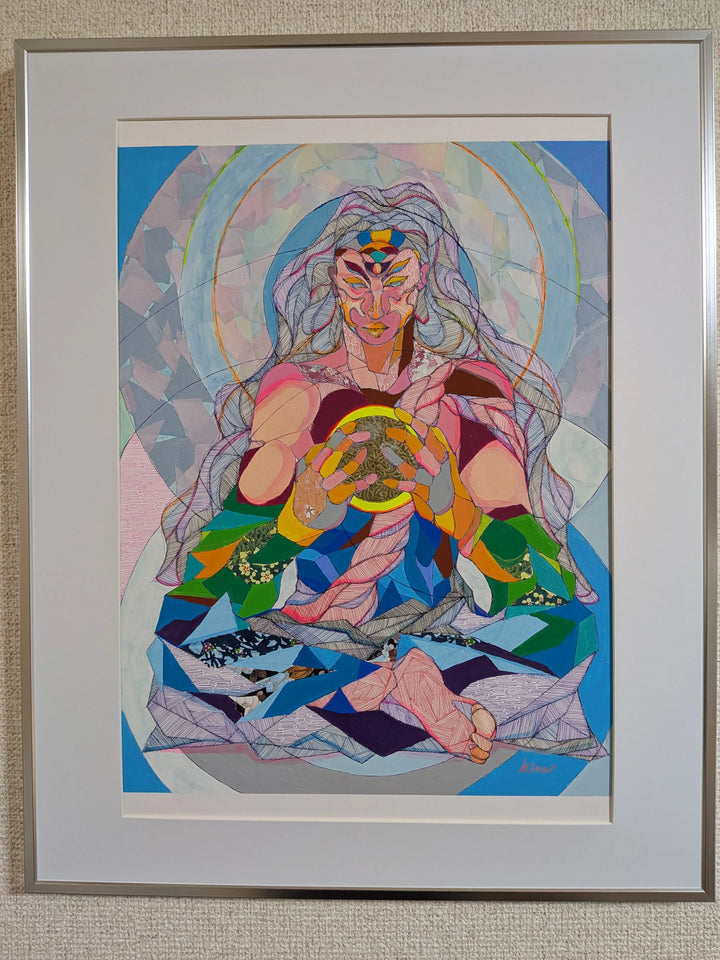 静かなる創造／kira｜アート絵画・販売通販WASABI(ワサビ)