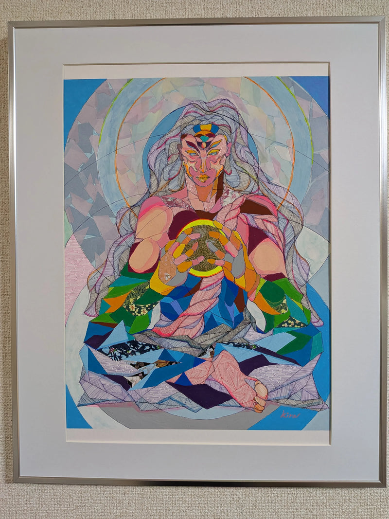 静かなる創造／kira｜アート絵画・販売通販WASABI(ワサビ)