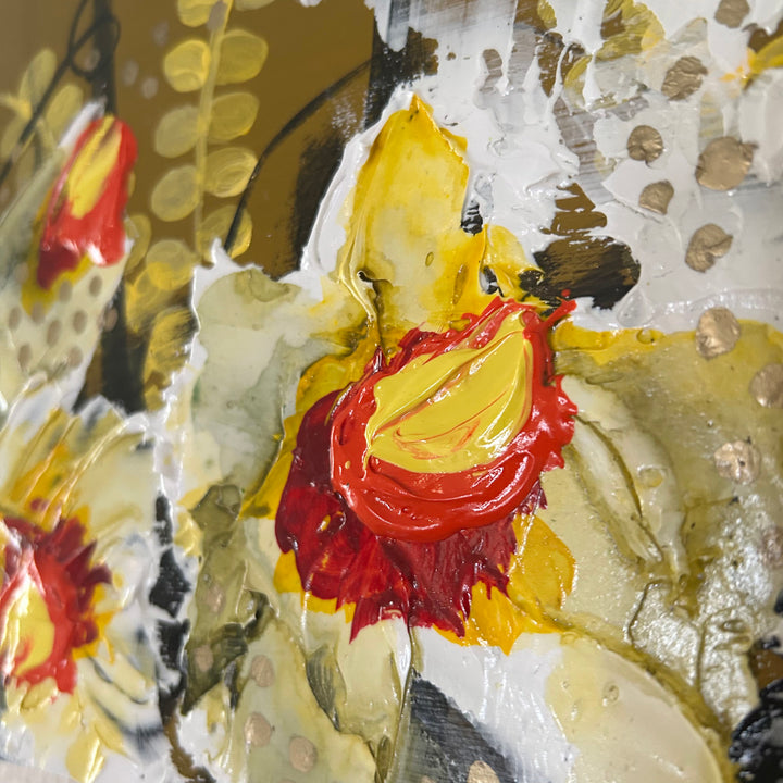 dreaming flowers-XVI 2025／菜摘｜アート絵画・販売通販WASABI(ワサビ)