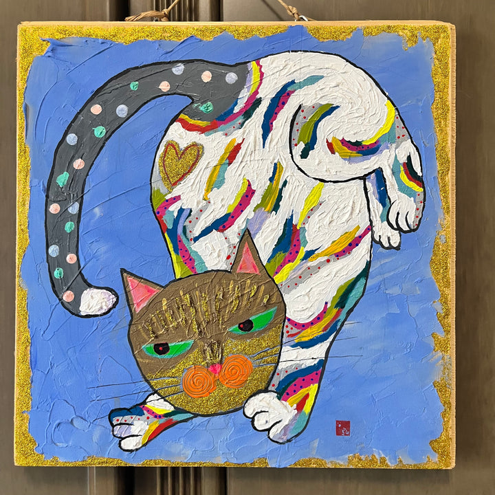 アート猫／ひろゆき｜アート絵画・販売通販WASABI(ワサビ)