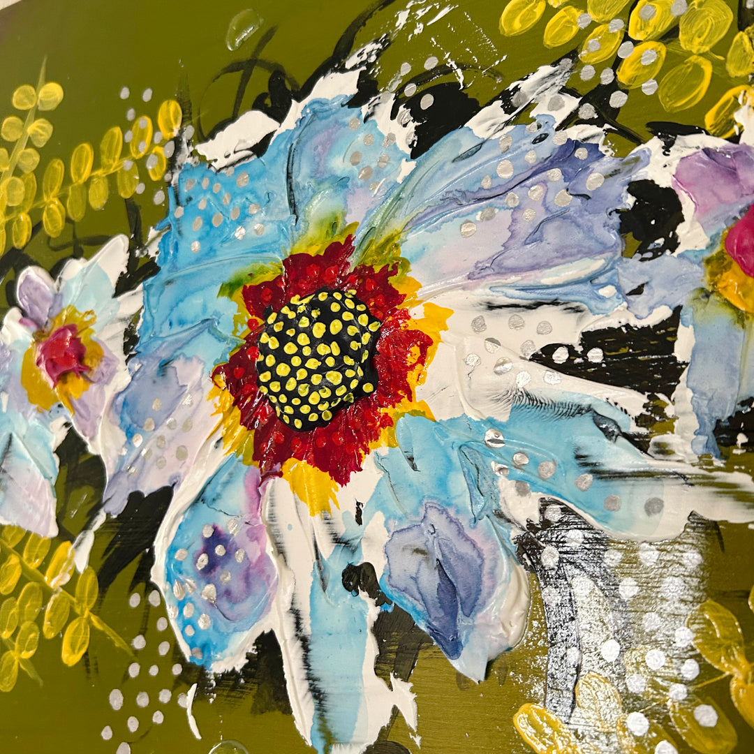 dreaming flowers-XII 2025／菜摘｜アート絵画・販売通販WASABI(ワサビ)