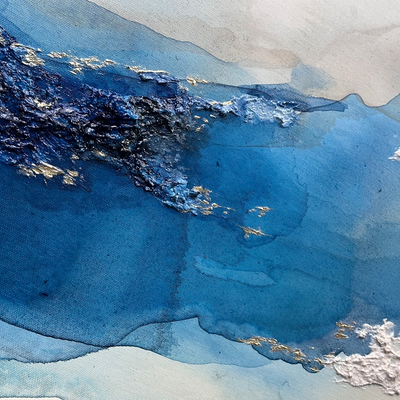 Sediments of Time No.11 影藍