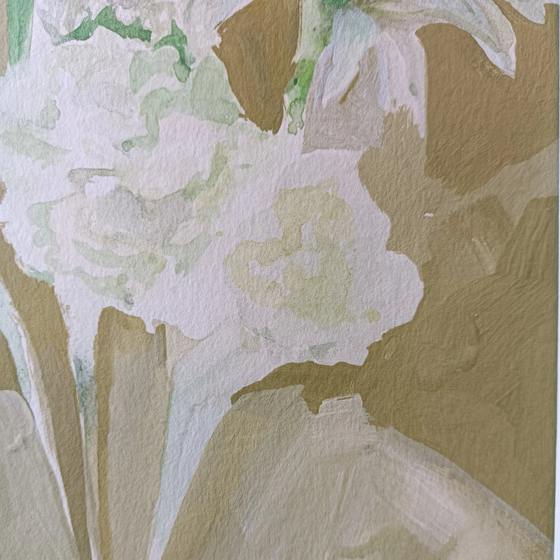 white and green flowers2