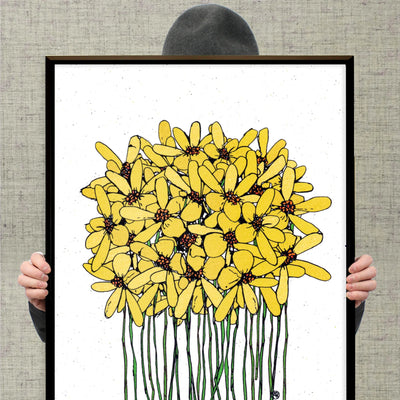 Yellow pelargonium