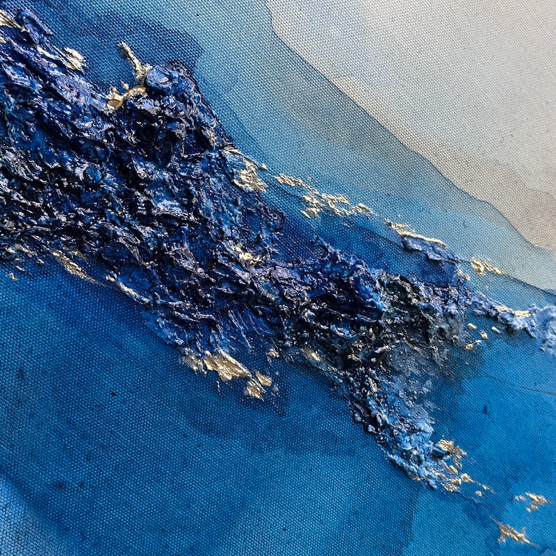 Sediments of Time No.11 影藍
