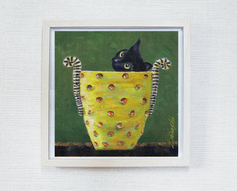 244-Cat in pot