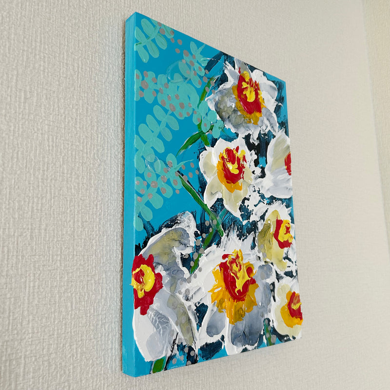 dreaming flowers-III 2025／菜摘｜アート絵画・販売通販WASABI(ワサビ)