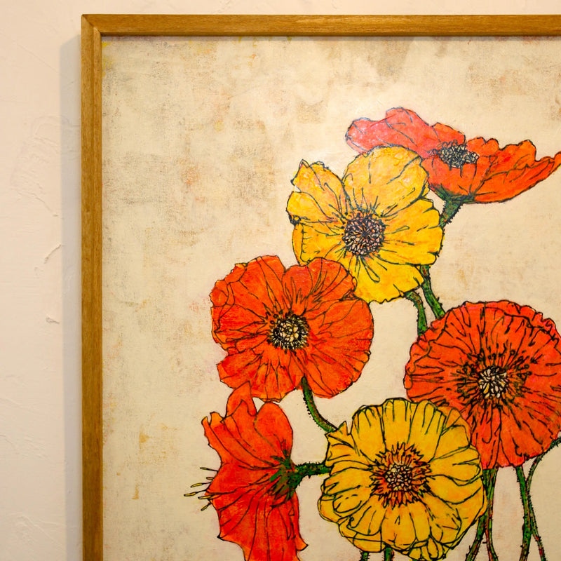 Eight Poppies 【原画】 No.273