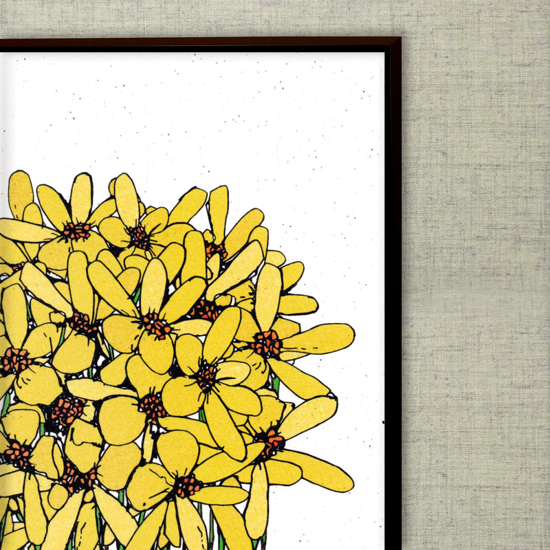 Yellow pelargonium