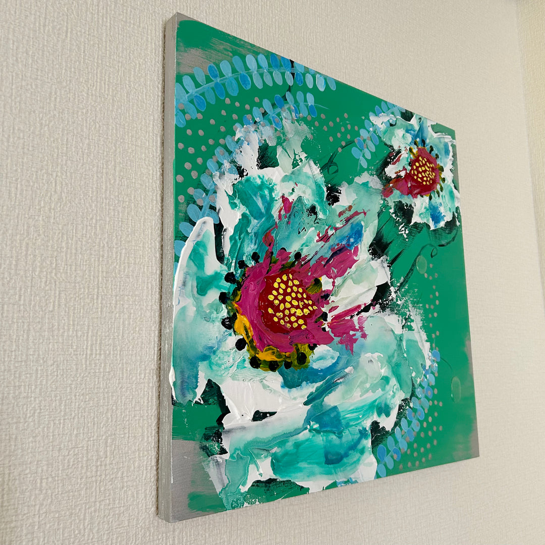 dreaming flowers-XIII 2025／菜摘｜アート絵画・販売通販WASABI(ワサビ)