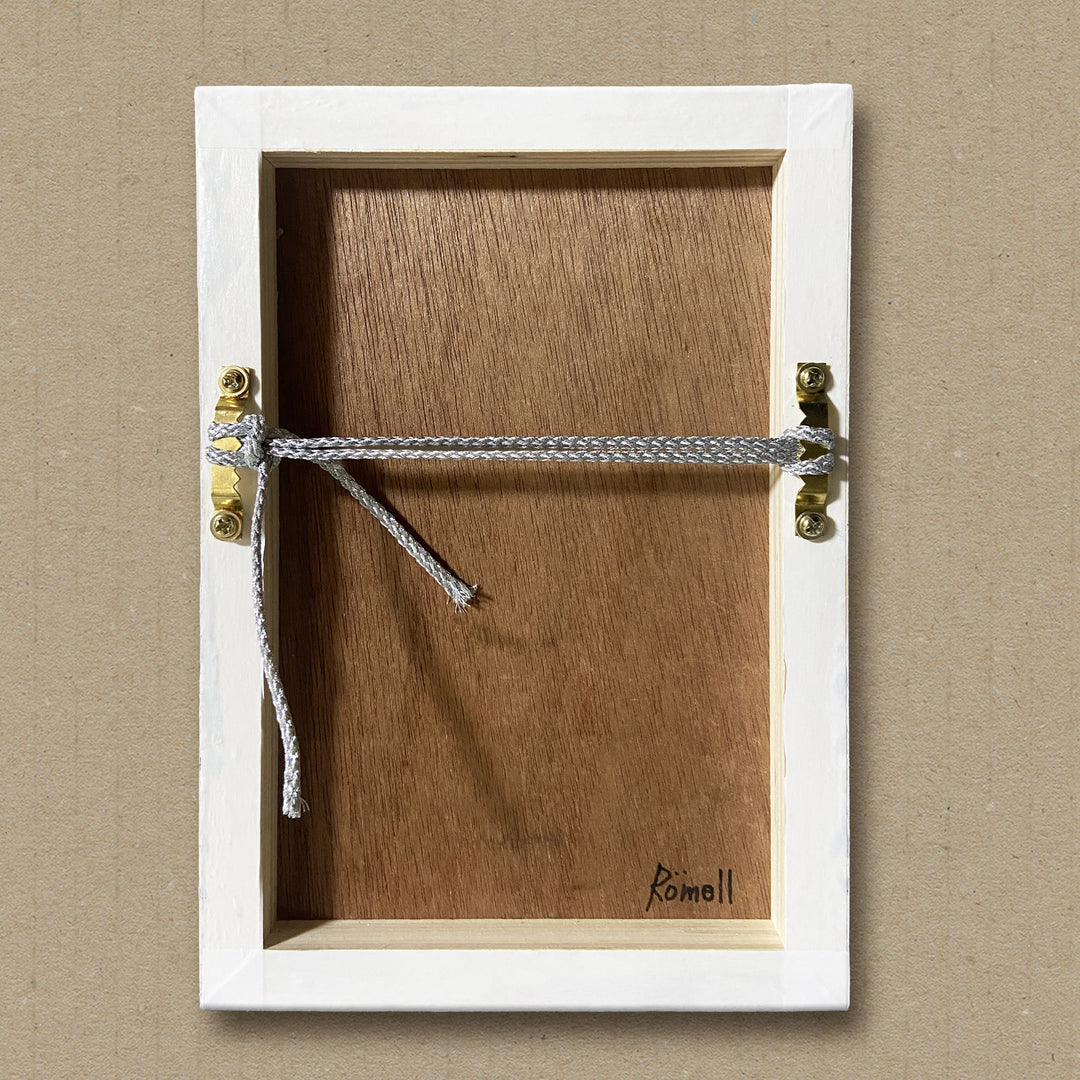 赤い屋根／Römell｜アート絵画・販売通販WASABI(ワサビ)