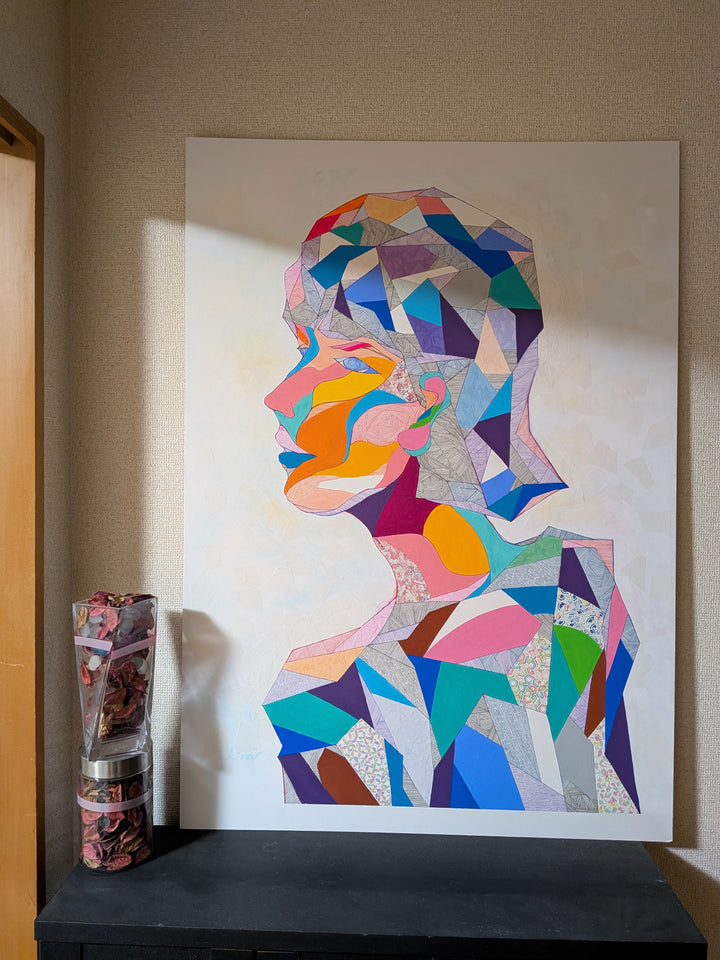 絵画　油彩画　少女　Keith 「微笑み」 絵画 油彩画 少女 Keith 「微笑み」 絵画 油彩画 少女 Keith 「微笑み