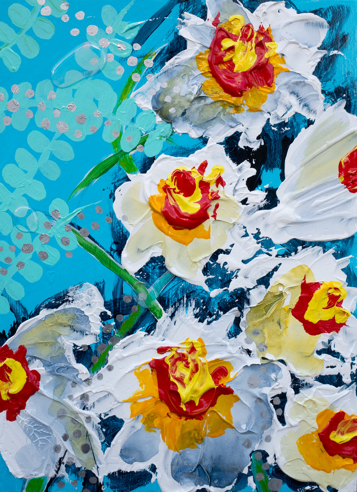 dreaming flowers-III 2025／菜摘｜アート絵画・販売通販WASABI(ワサビ)