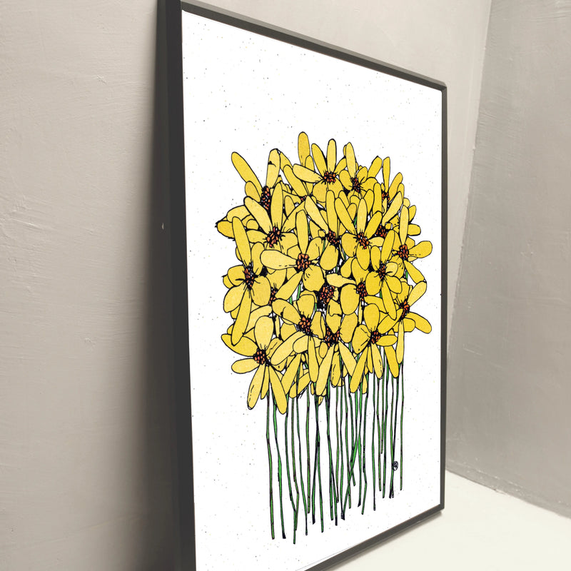 Yellow pelargonium
