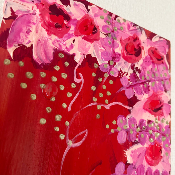 dreaming flowers-X 2025／菜摘｜アート絵画・販売通販WASABI(ワサビ)
