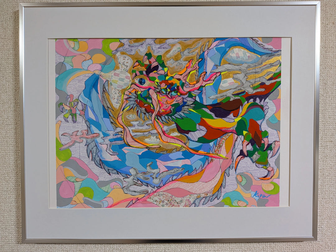 境界のうねり／kira07553｜アート絵画・販売通販WASABI(ワサビ)