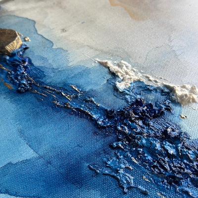 Sediments of Time No.12 影藍