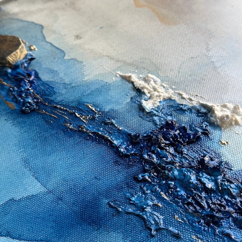 Sediments of Time No.12 影藍