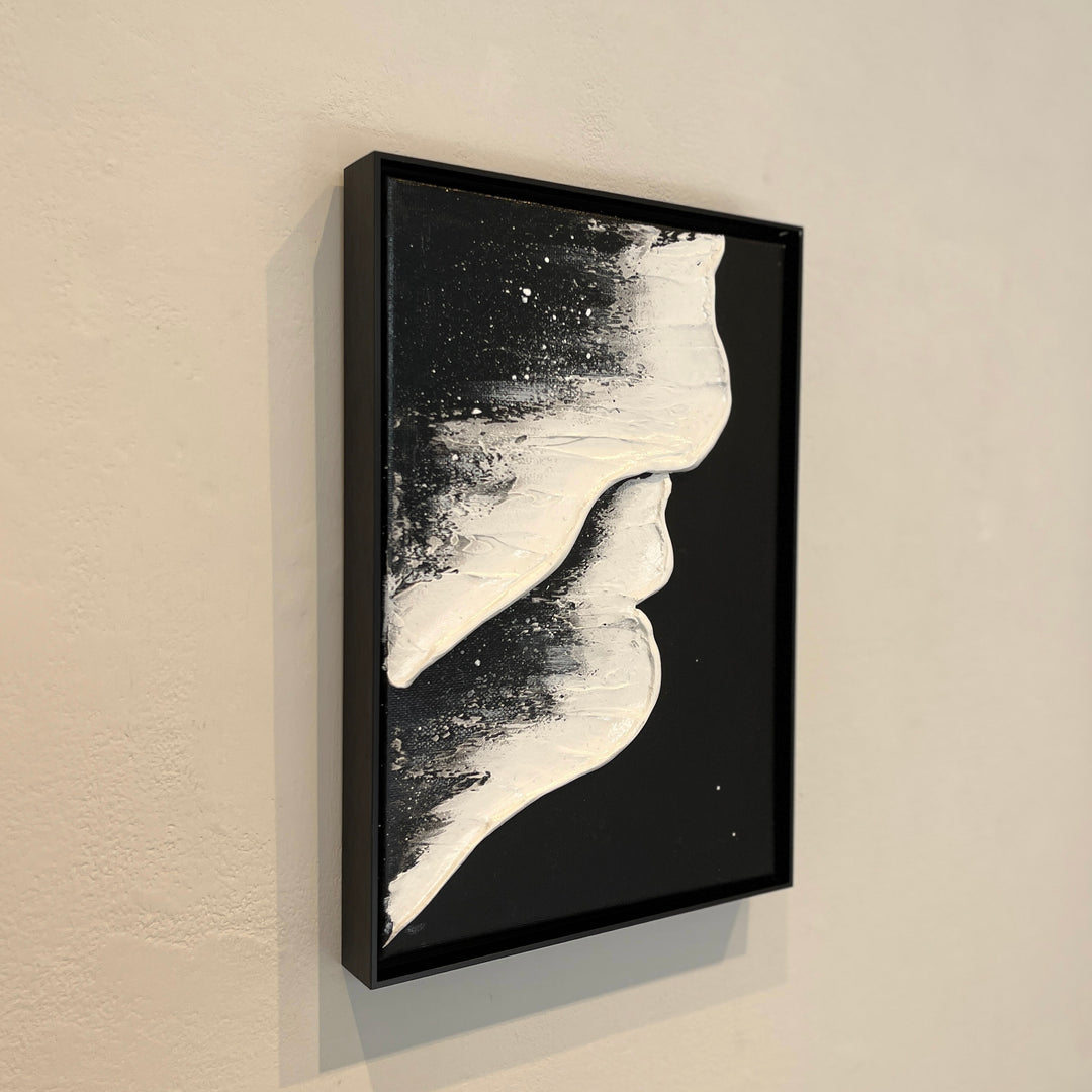 Beach-black-】30×20cm／小山絢子｜アート絵画・販売通販WASABI(ワサビ)