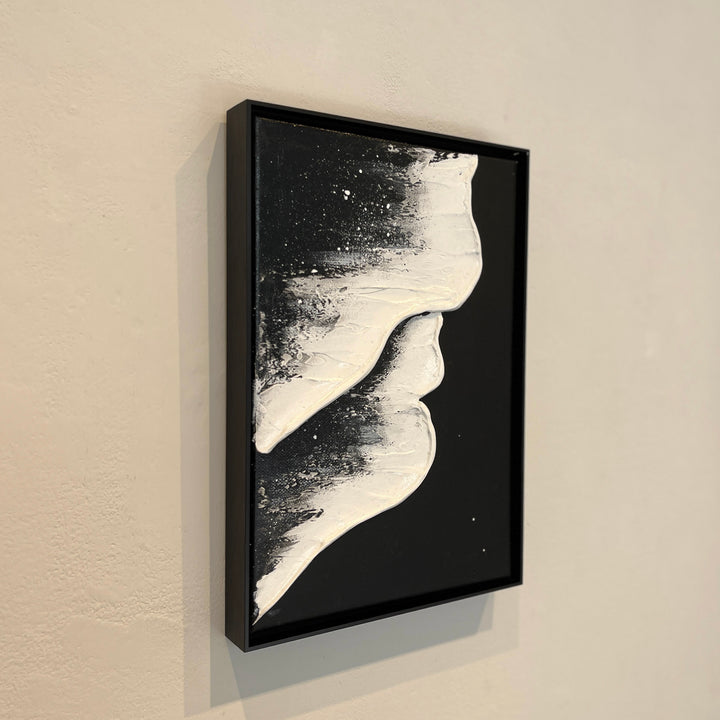Beach-black-】30×20cm／小山絢子｜アート絵画・販売通販WASABI(ワサビ)