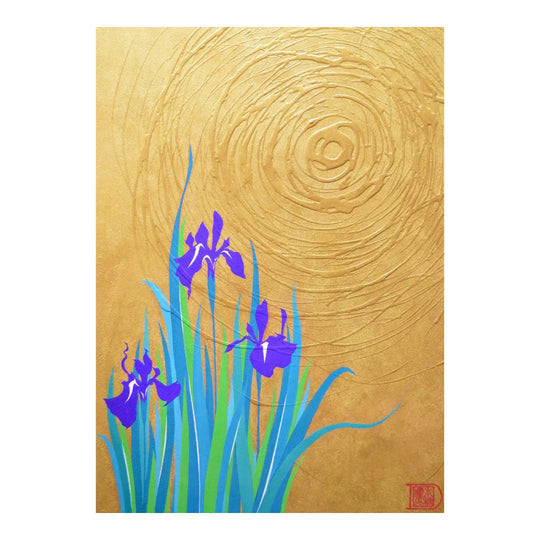 かきつはた 丹つらふ君をいささめに 思ひ出でつつ