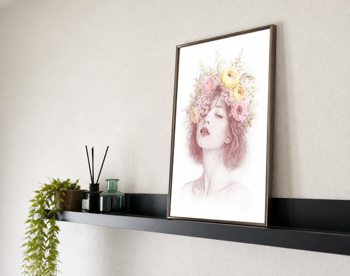 Before Words -花冠、目覚め／mada yuji｜アート絵画・販売通販WASABI