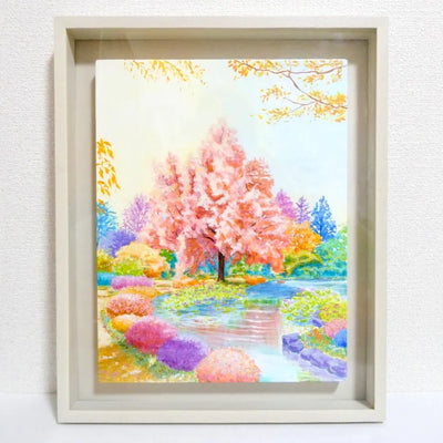 色彩の森　大きな木
