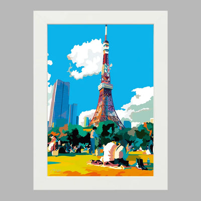 Tokyo Tower (5x7in)