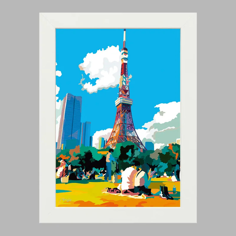 Tokyo Tower (5x7in)
