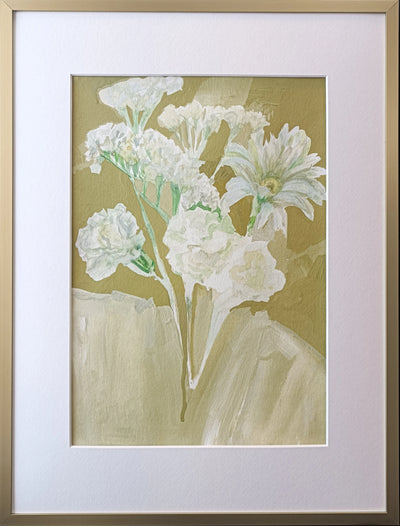 white and green flowers2