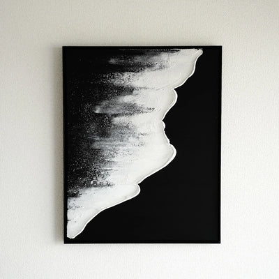 【Beach -black-】50×40cm
