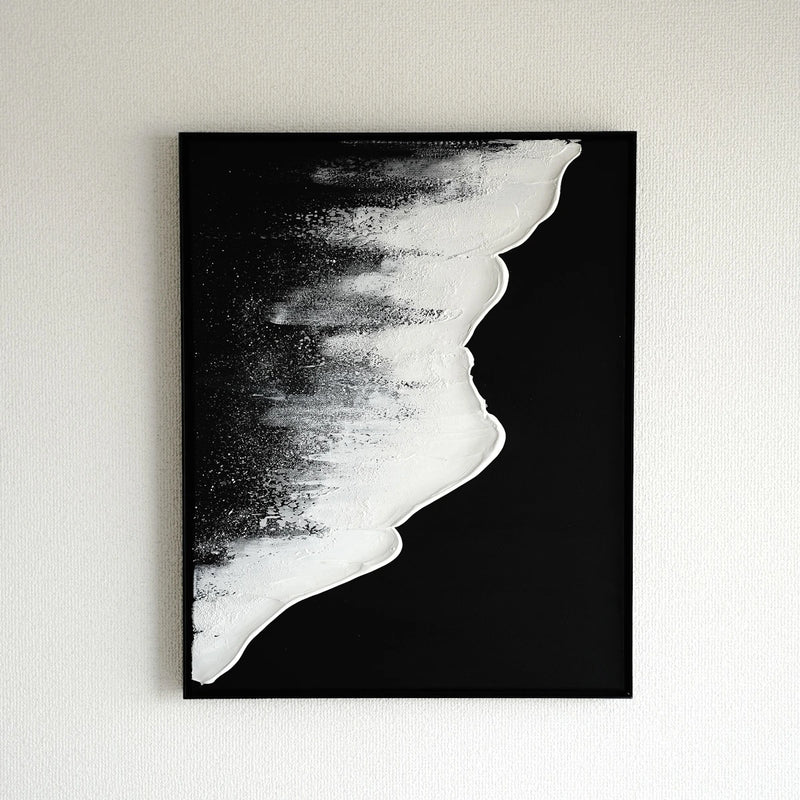 【Beach -black-】50×40cm