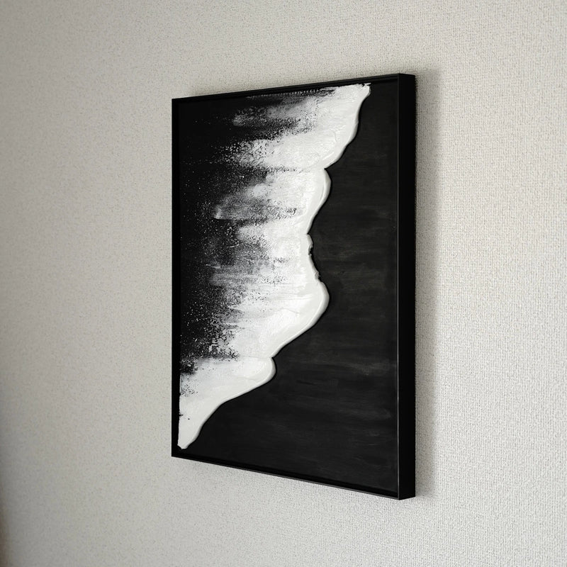 【Beach -black-】50×40cm