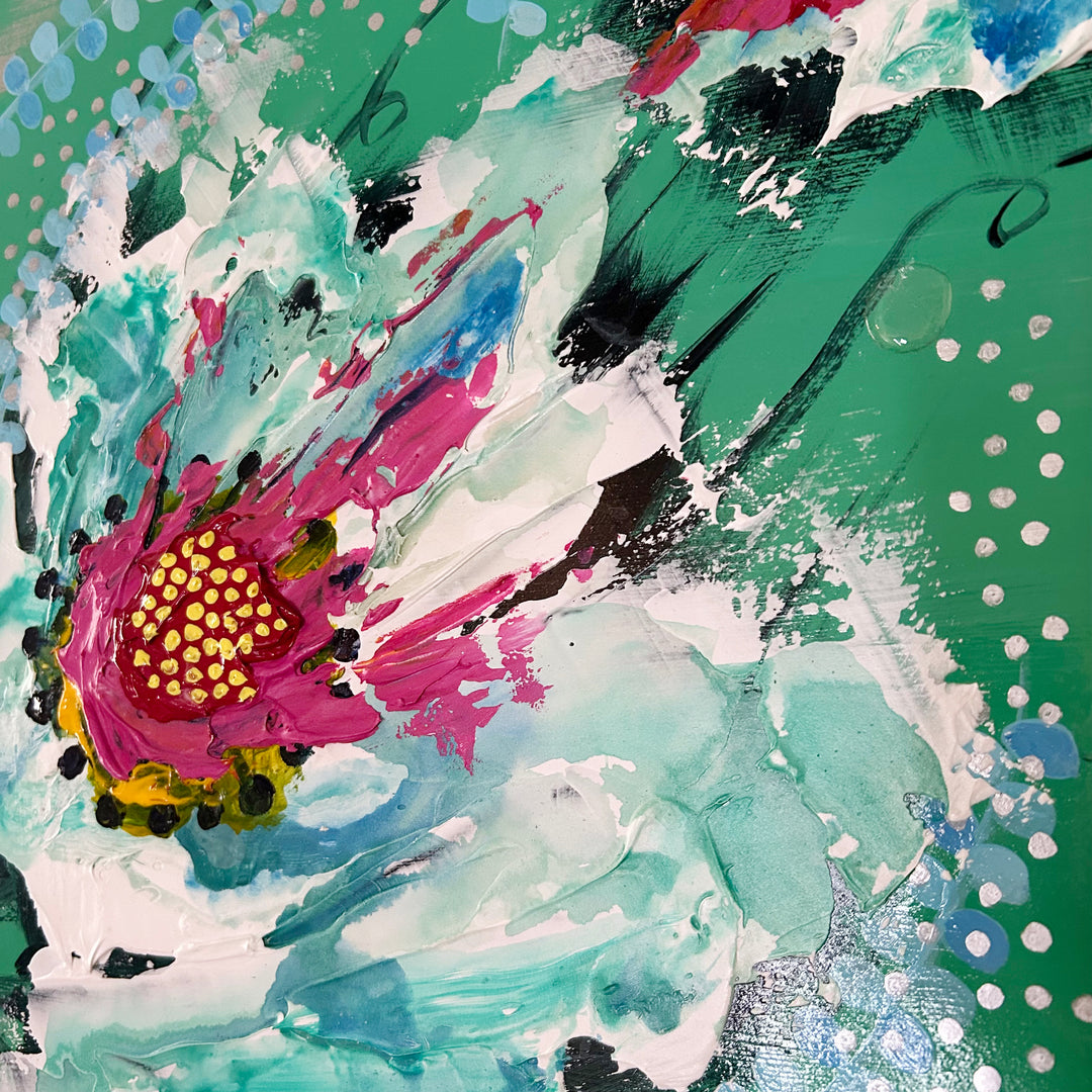 dreaming flowers-XIII 2025／菜摘｜アート絵画・販売通販WASABI(ワサビ)