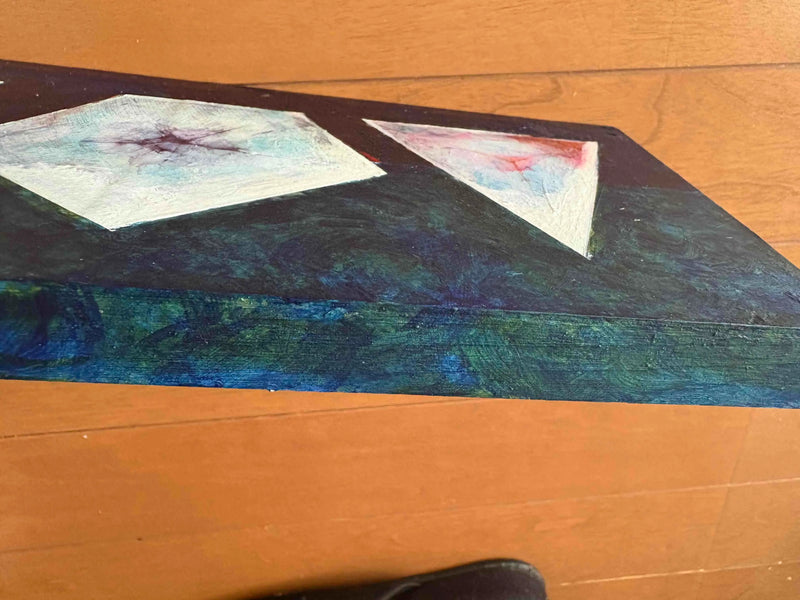 The Earth is a triangle, a pentagon, and a square