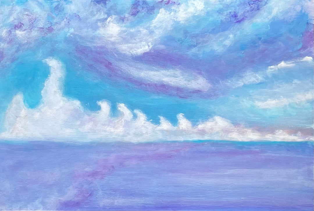 夏雲の行進 2025／Mamiko Okubo｜アート絵画・販売通販WASABI(ワサビ)