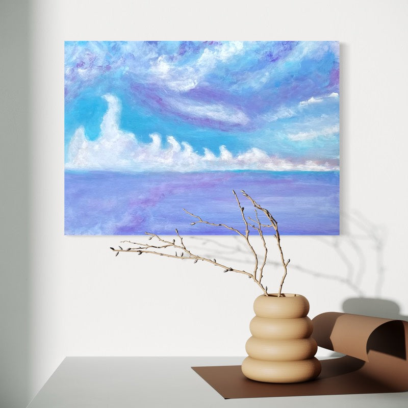 夏雲の行進 2025／Mamiko Okubo｜アート絵画・販売通販WASABI(ワサビ)