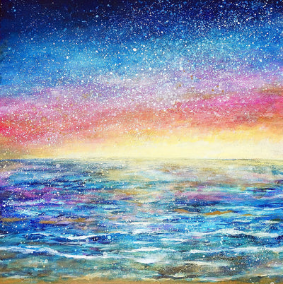 空と海の絵