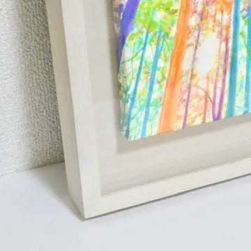 色彩の森　青い鳥
