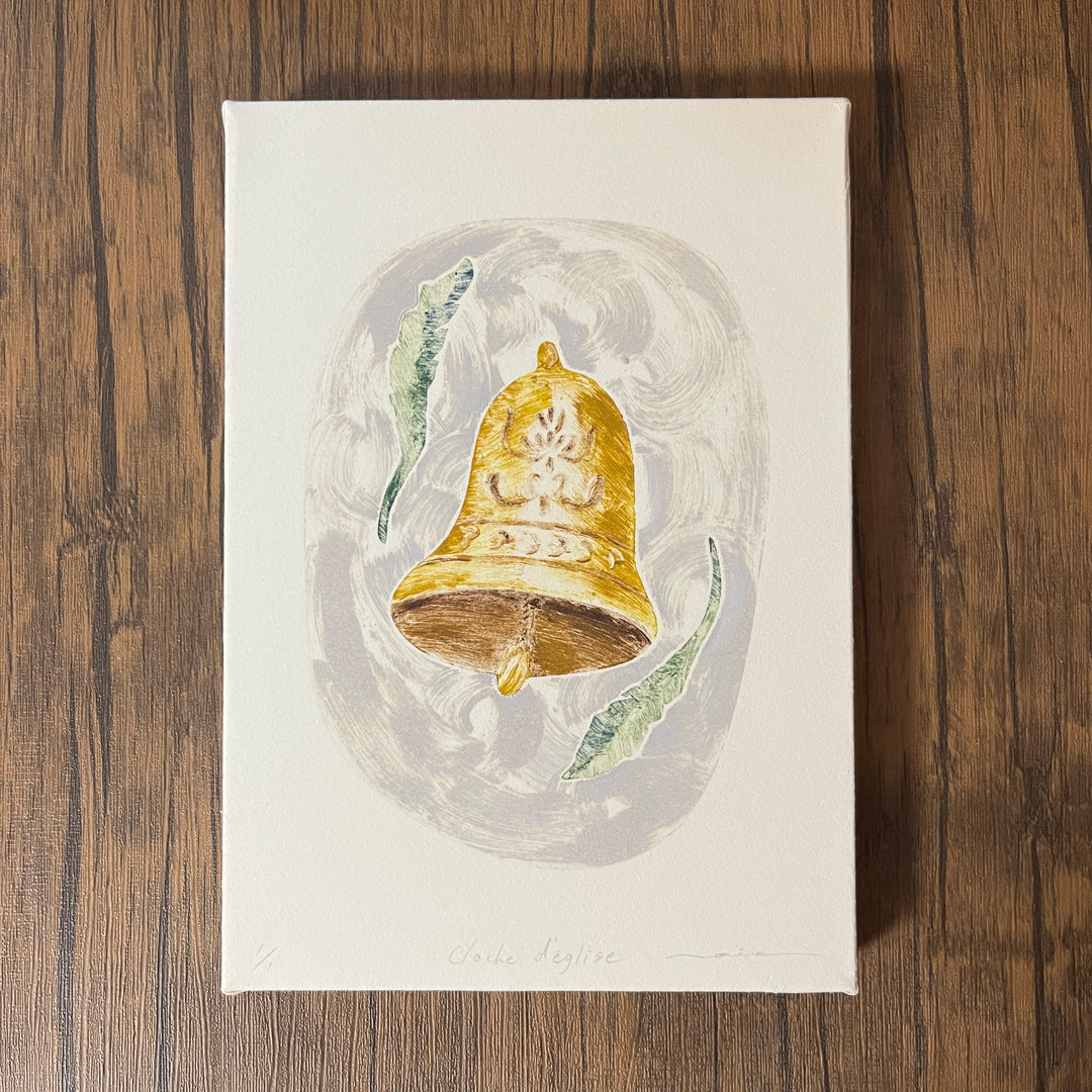 Cloche d'église(教会の鐘)／Norie Yoshioka｜アート絵画・販売通販