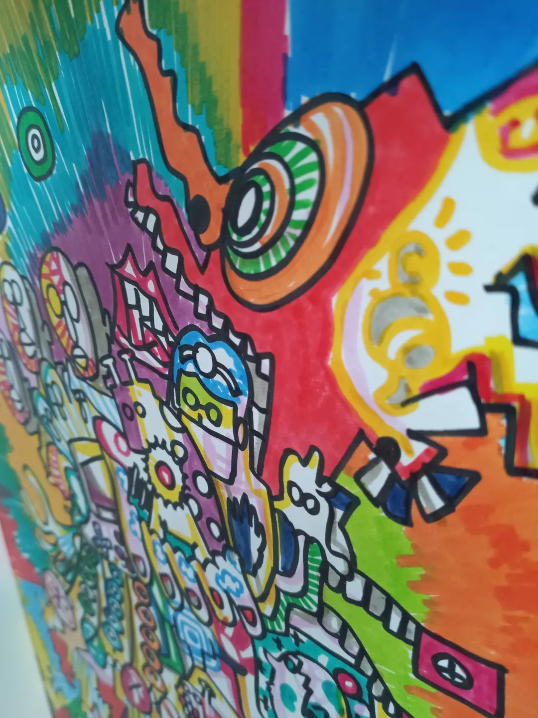 あ、そうそう、言い忘れてたけど僕は天才です。／田村田｜アート絵画
